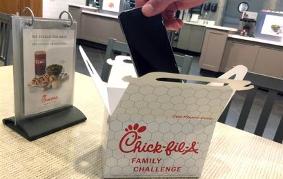 Chick-fil-A’s ‘cell phone coop,’ other eateries encourage diners to unplug